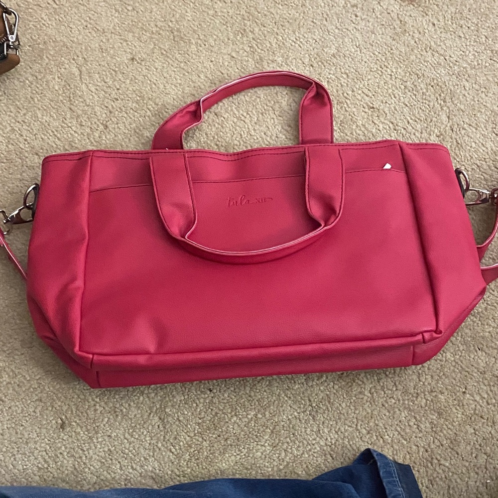 Tula XII planner tote pink